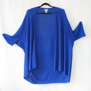 CATHERINES 3X Oversized Drop Shoulder Hi-Lo Sweater